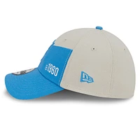 Men's New Era Cream/Powder Blue Los Angeles Chargers 2023 Sideline Historic 39THIRTY Flex Hat