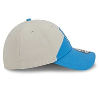 Men's New Era Cream/Powder Blue Los Angeles Chargers 2023 Sideline Historic 39THIRTY Flex Hat