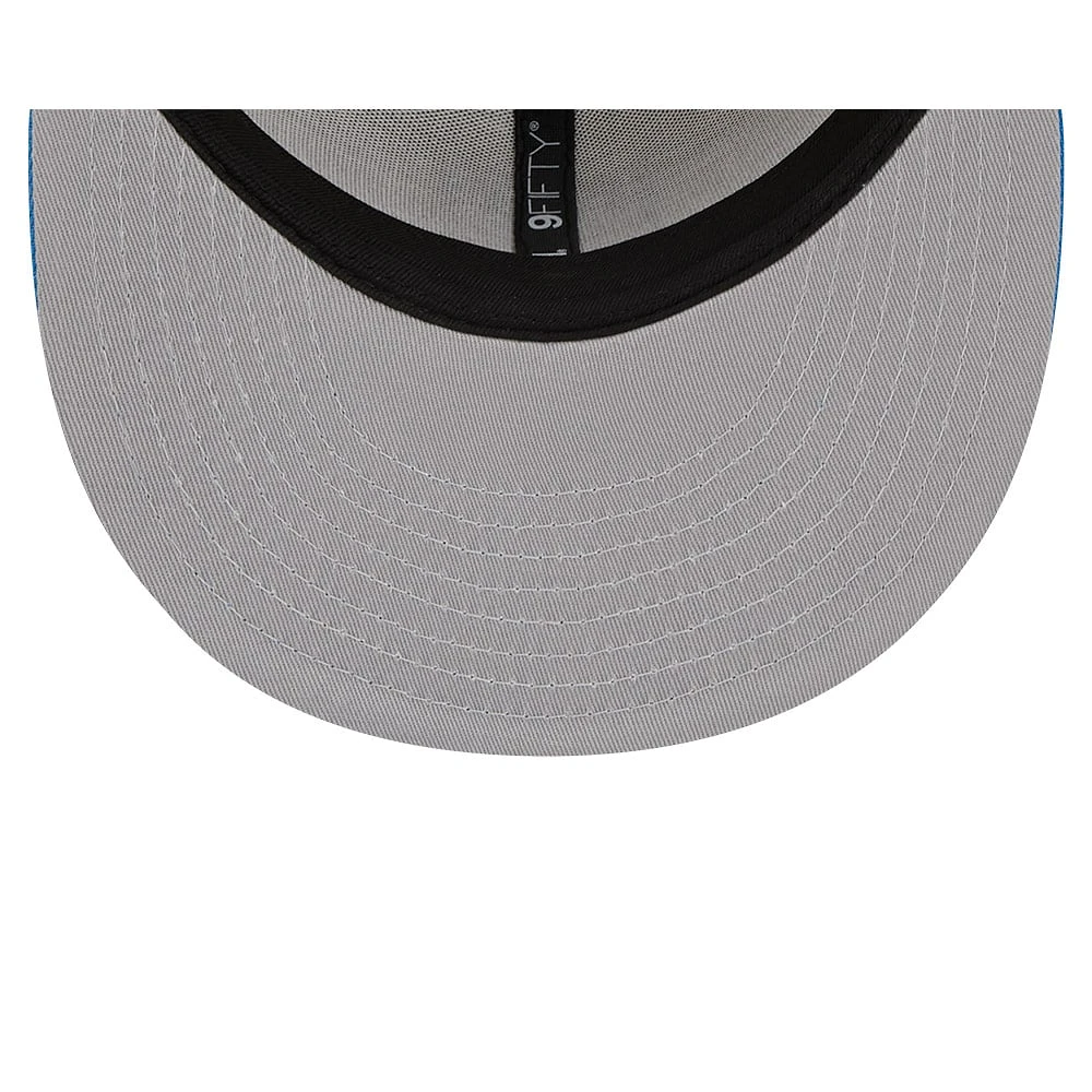 Men's New Era  Cream/Powder Blue Los Angeles Chargers 2023 Sideline Historic 9FIFTY Snapback Hat