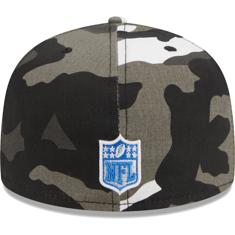 Men's New Era Los Angeles Chargers Urban Camo 59FIFTY Fitted Hat