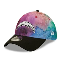Men's New Era Pink/Black Los Angeles Chargers 2022 NFL Crucial Catch - 39THIRTY Flex Hat