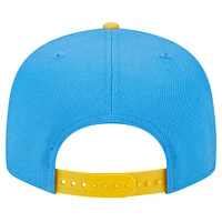 Men's New Era Powder Blue/Gold Los Angeles Chargers Team Establish 9FIFTY Snapback Hat