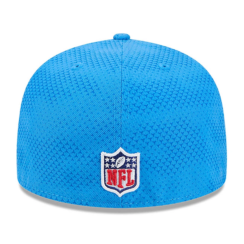 Men's New Era  Powder Blue Los Angeles Chargers 2024 Sideline 59FIFTY Fitted Hat