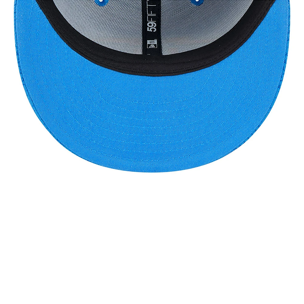Men's New Era  Powder Blue Los Angeles Chargers 2024 Sideline 59FIFTY Fitted Hat