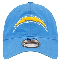 Men's New Era  Powder Blue Los Angeles Chargers Distinct 9TWENTY Adjustable Hat