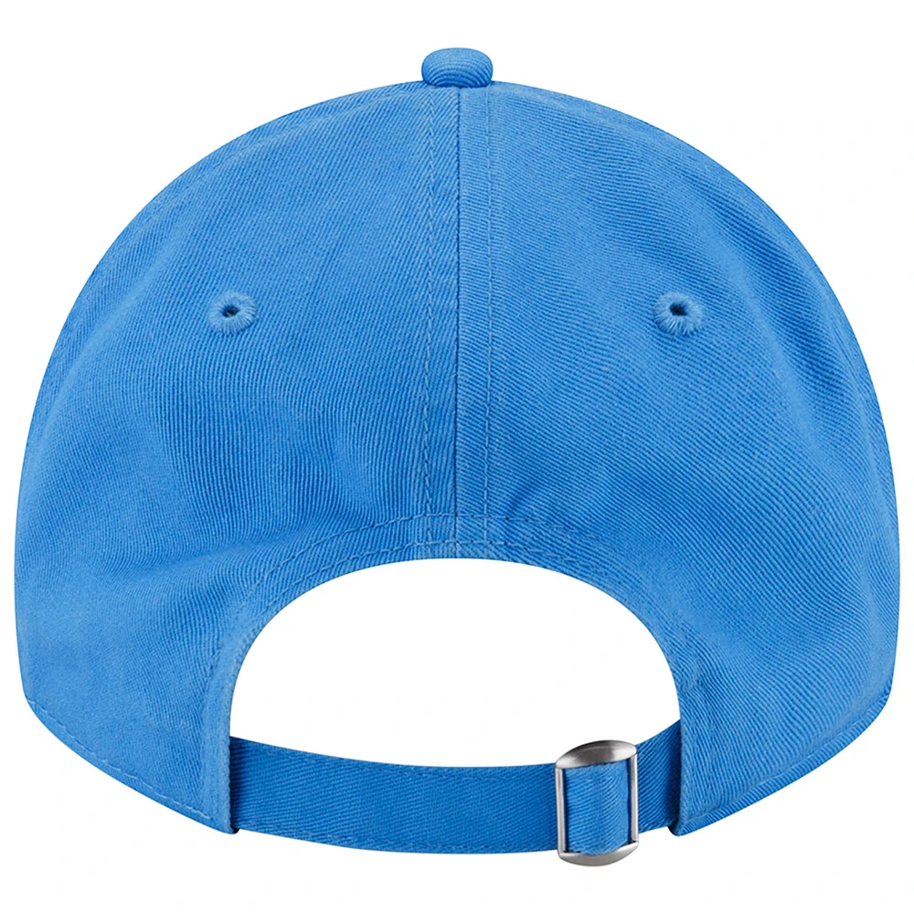 Men's New Era  Powder Blue Los Angeles Chargers Distinct 9TWENTY Adjustable Hat