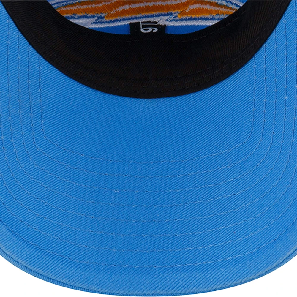 Men's New Era  Powder Blue Los Angeles Chargers Distinct 9TWENTY Adjustable Hat