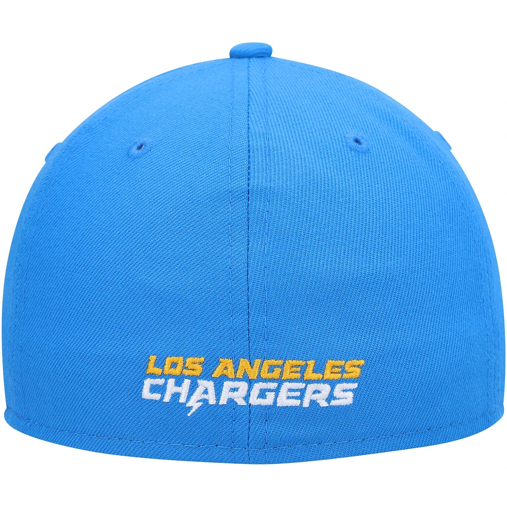 Men's New Era Powder Blue Los Angeles Chargers Logo Omaha Low Profile 59FIFTY Fitted Hat