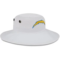 Men's New Era White Los Angeles Chargers 2023 NFL Training Camp Panama Bucket Hat