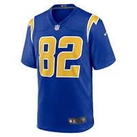Men's Nike Brenden Rice Royal Los Angeles Chargers  2nd Alternate Game Player Jersey