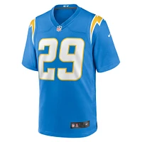 Men's Nike Chris Wilcox  Powder Blue Los Angeles Chargers Team Game Jersey