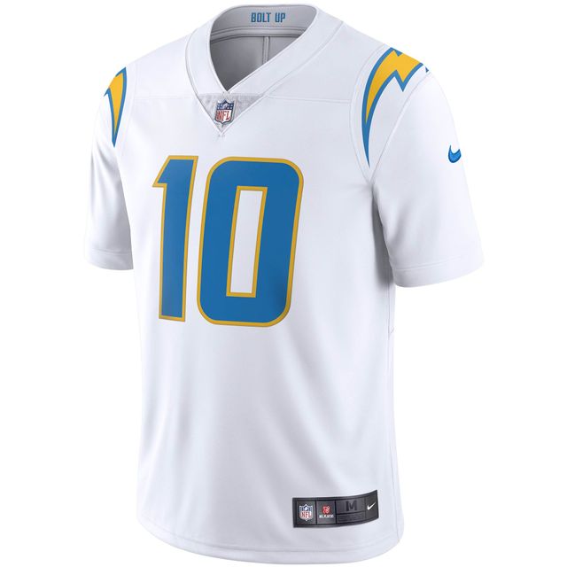 Maillot Nike Justin Herbert Los Angeles Chargers Vapor Limited pour homme, blanc