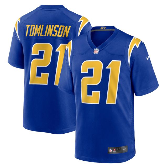 Maillot de joueur retraité Nike LaDainian Tomlinson Royal Los Angeles Chargers pour homme