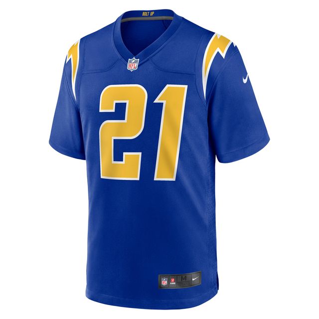 Maillot de joueur retraité Nike LaDainian Tomlinson Royal Los Angeles Chargers pour homme