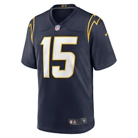 Men's Nike Ladd McConkey Navy Los Angeles Chargers Alternate Game Jersey