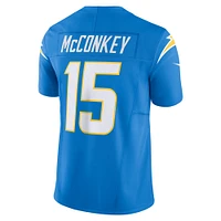 Men's Nike Ladd McConkey Powder Blue Los Angeles Chargers Team Vapor F.U.S.E. Limited Jersey
