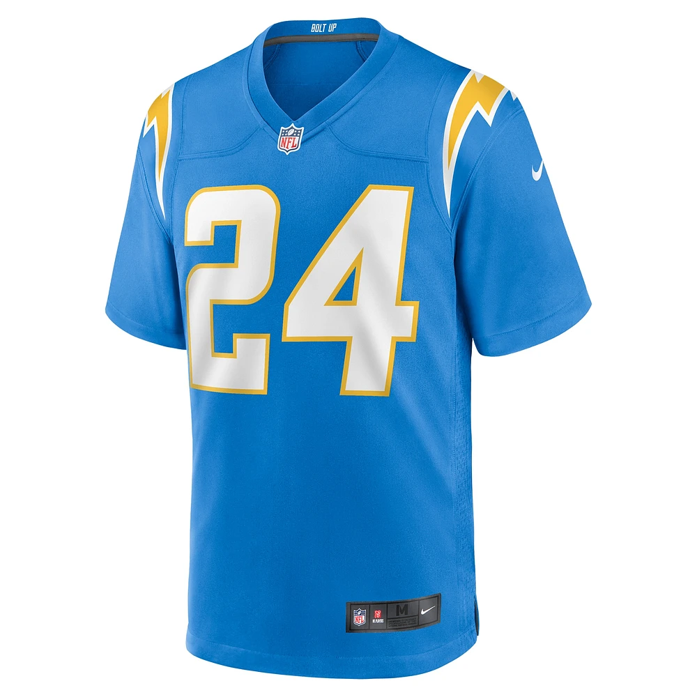 Men's Nike Marcus Maye  Powder Blue Los Angeles Chargers Team Game Jersey