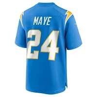 Men's Nike Marcus Maye  Powder Blue Los Angeles Chargers Team Game Jersey