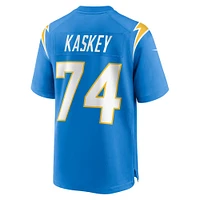 Men's Nike Matt Kaskey Powder Blue Los Angeles Chargers Team Game Jersey