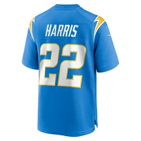 Men's Nike Najee Harris Powder Blue Los Angeles Chargers Game Player Jersey