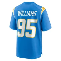 Men's Nike Nicholas Williams  Powder Blue Los Angeles Chargers Team Game Jersey