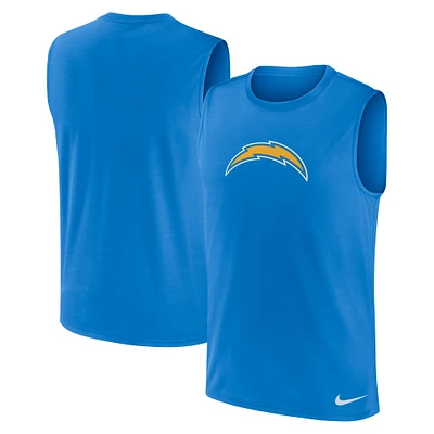 Débardeur Nike Performance Muscle Legend Los Angeles Chargers bleu poudre pour homme