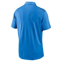 Polo Nike Los Angeles Chargers Vapor Performance pour Homme - Bleu poudré
