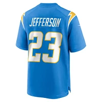 Men's Nike Tony Jefferson  Powder Blue Los Angeles Chargers Team Game Jersey