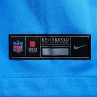 Maillot de match d'équipe des Los Angeles Chargers Nike Tuli Tuipulotu Powder Blue pour homme