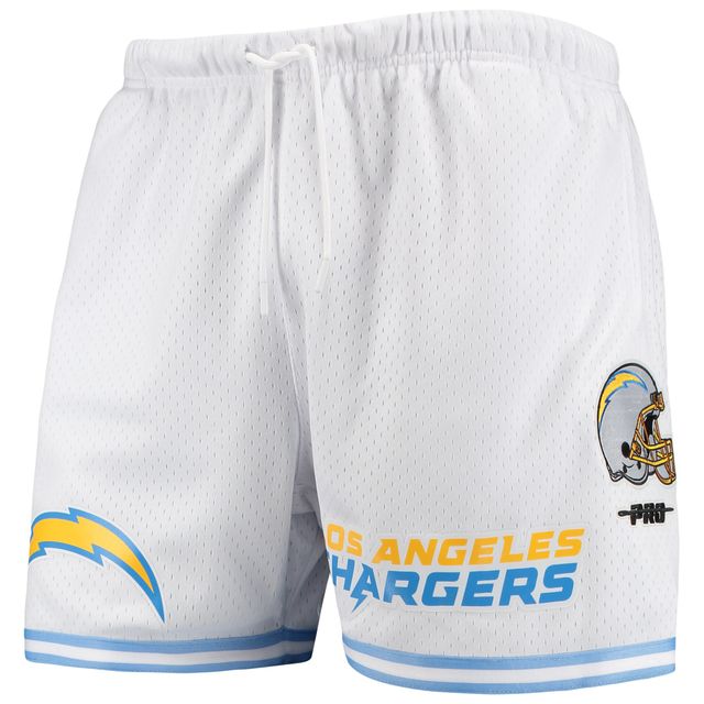 Short en maille Los Angeles Chargers Pro Standard pour homme, blanc