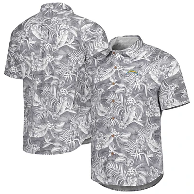 Chemise Los Angeles Chargers Aqua Lush de Tommy Bahama pour homme, grise