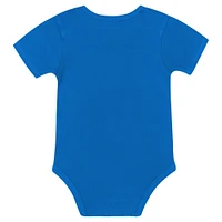 Newborn & Infant Los Angeles Chargers Dynamic Duo Bodysuit, Bib Knit Hat Set