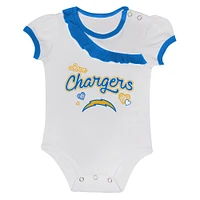 Newborn & Infant Los Angeles Chargers Love My Team Bodysuit Skirt Set