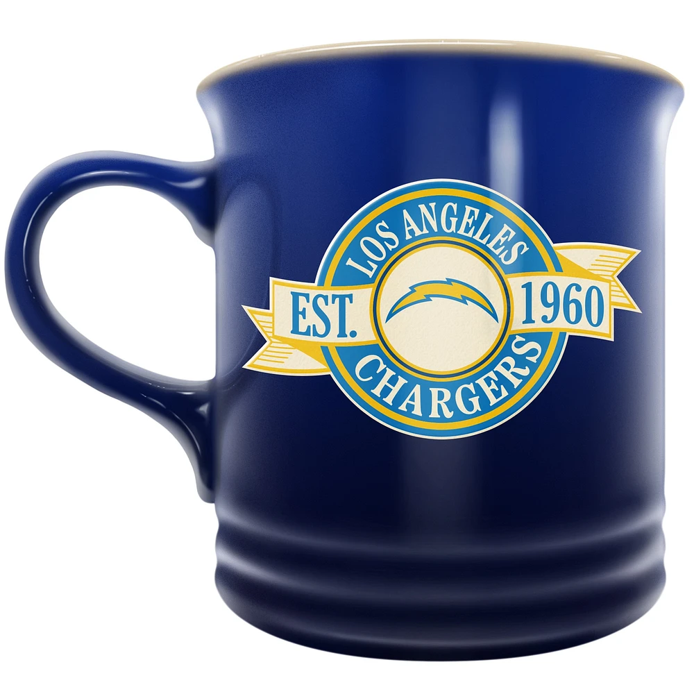 Le Sports Vault Los Angeles Chargers 14 oz. Tasse en grès