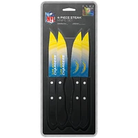 The Sports Vault Los Angeles Chargers - 4-Piece Steak Knives Set