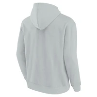 Unisex Fanatics Gray Los Angeles Chargers Elements Super Soft Fleece Pullover Hoodie