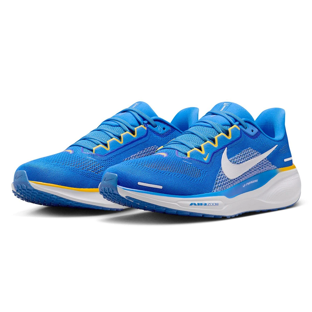 Unisex Nike Blue Los Angeles Chargers Zoom Pegasus 41 Running Shoes