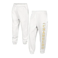 Women's '47 Oatmeal Los Angeles Chargers Harper Joggers