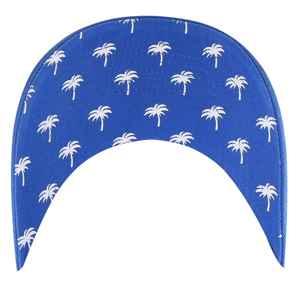 Women's '47 Powder Blue Los Angeles Chargers Confetti Icon Clean Up Adjustable Hat