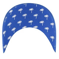Women's '47 Powder Blue Los Angeles Chargers Confetti Icon Clean Up Adjustable Hat