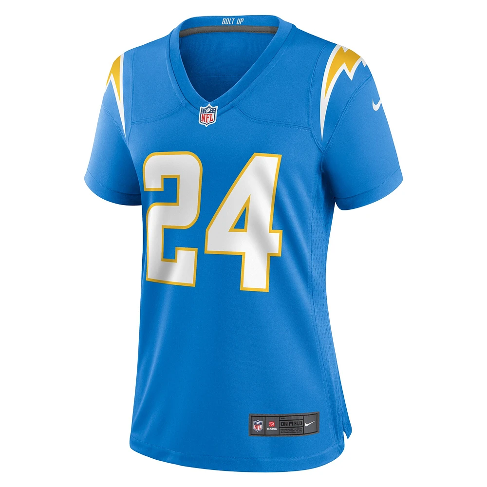 Women's Nike AJ Finley  Powder Blue Los Angeles Chargers Team Game Jersey
