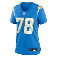 Women's Nike Andre James  Powder Blue Los Angeles Chargers Team Game Jersey