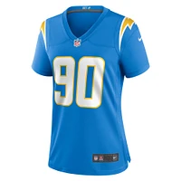 Women's Nike Brevin Allen  Powder Blue Los Angeles Chargers Team Game Jersey