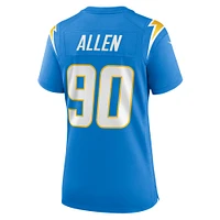 Women's Nike Brevin Allen  Powder Blue Los Angeles Chargers Team Game Jersey