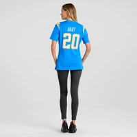 Maillot de match des Chargers Los Angeles Nike Cam Hart pour femme, bleu poudre