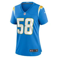Women's Nike Denzel Perryman  Powder Blue Los Angeles Chargers Team Game Jersey