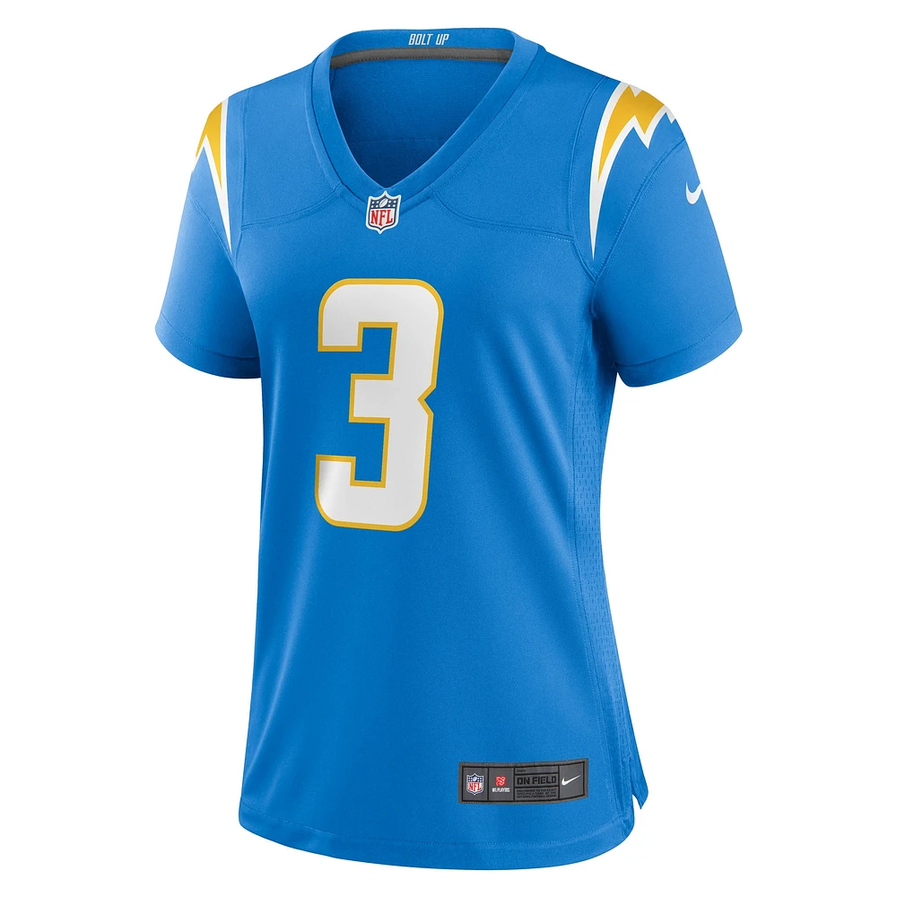Women's Nike Derwin James Jr. Powder Blue Los Angeles Chargers Player Jersey