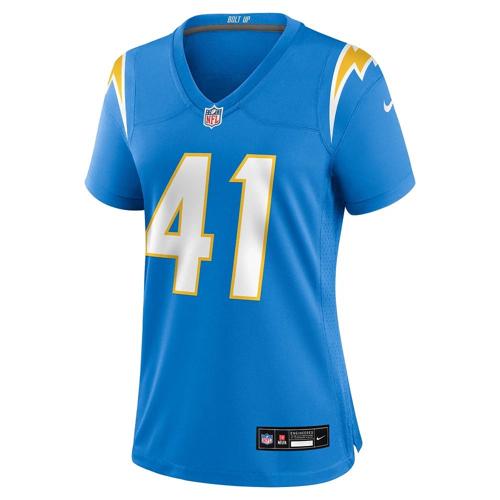 Women's Nike Eli Apple  Powder Blue Los Angeles Chargers Game Jersey
