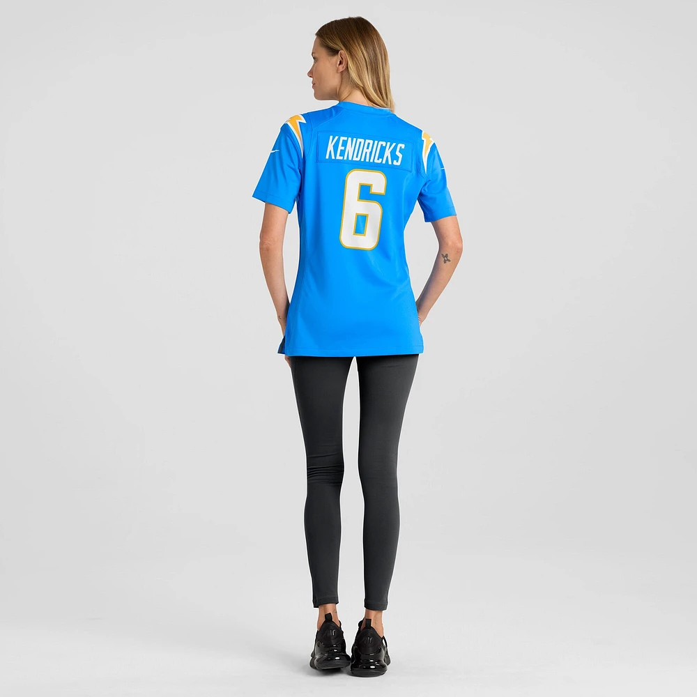 Women's Nike Eric Kendricks Powder Blue Los Angeles Chargers Game Player Jersey