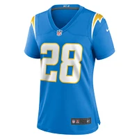 Women's Nike Hassan Haskins  Powder Blue Los Angeles Chargers Game Jersey